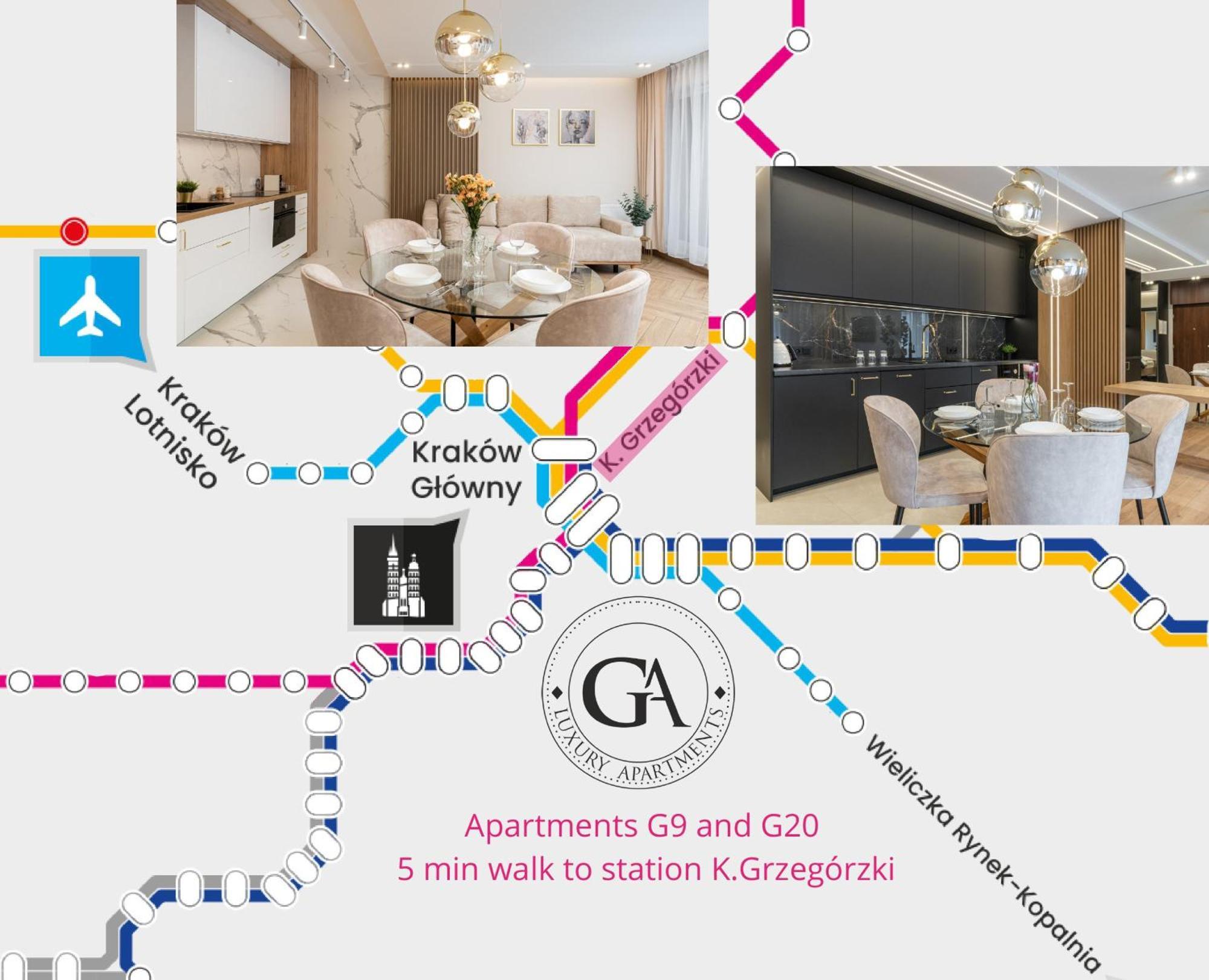 Ga Luxury Apartments G20 Krakau Exterior foto